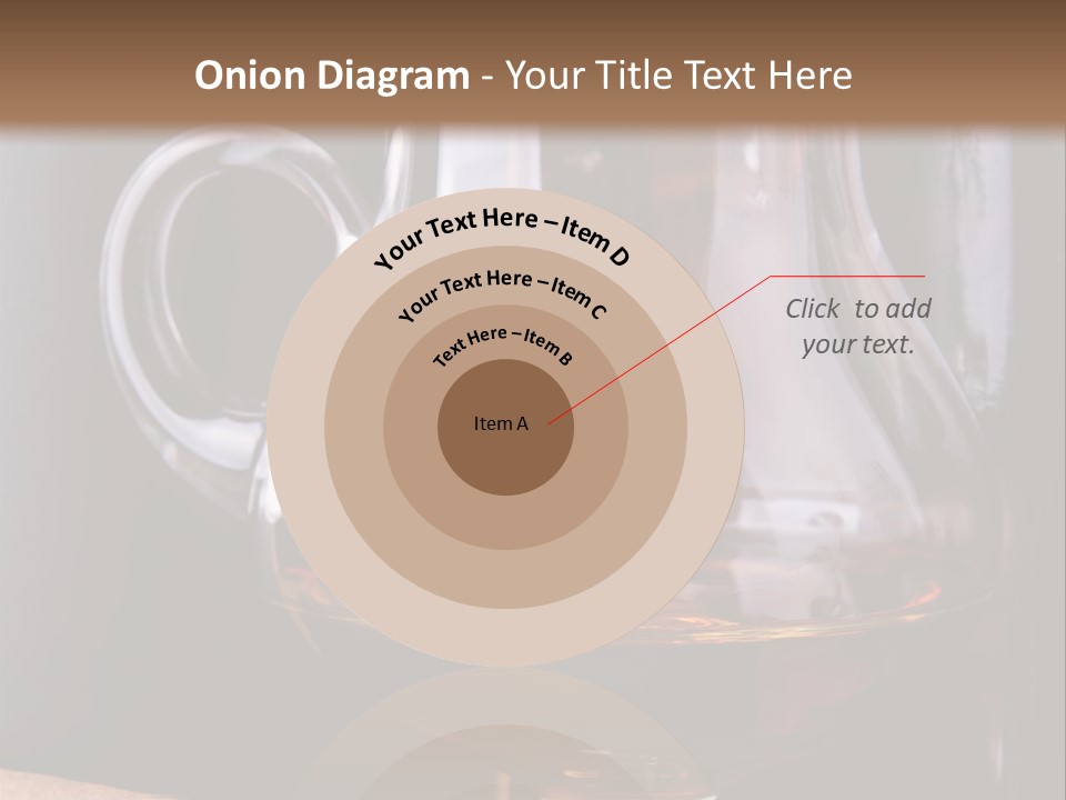 Liquor Close Up Cognac PowerPoint Template