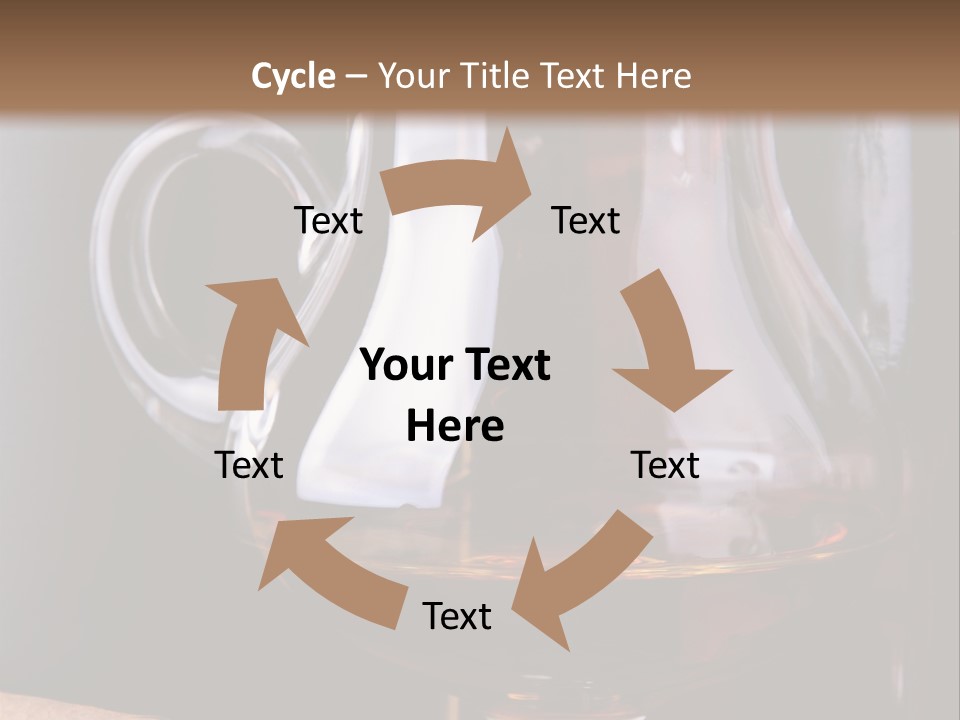 Liquor Close Up Cognac PowerPoint Template