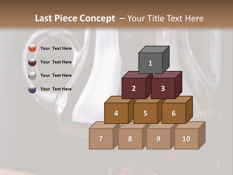 Liquor Close Up Cognac PowerPoint Template