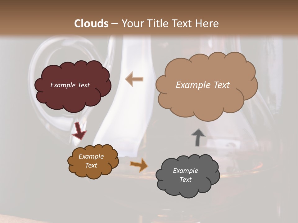 Liquor Close Up Cognac PowerPoint Template