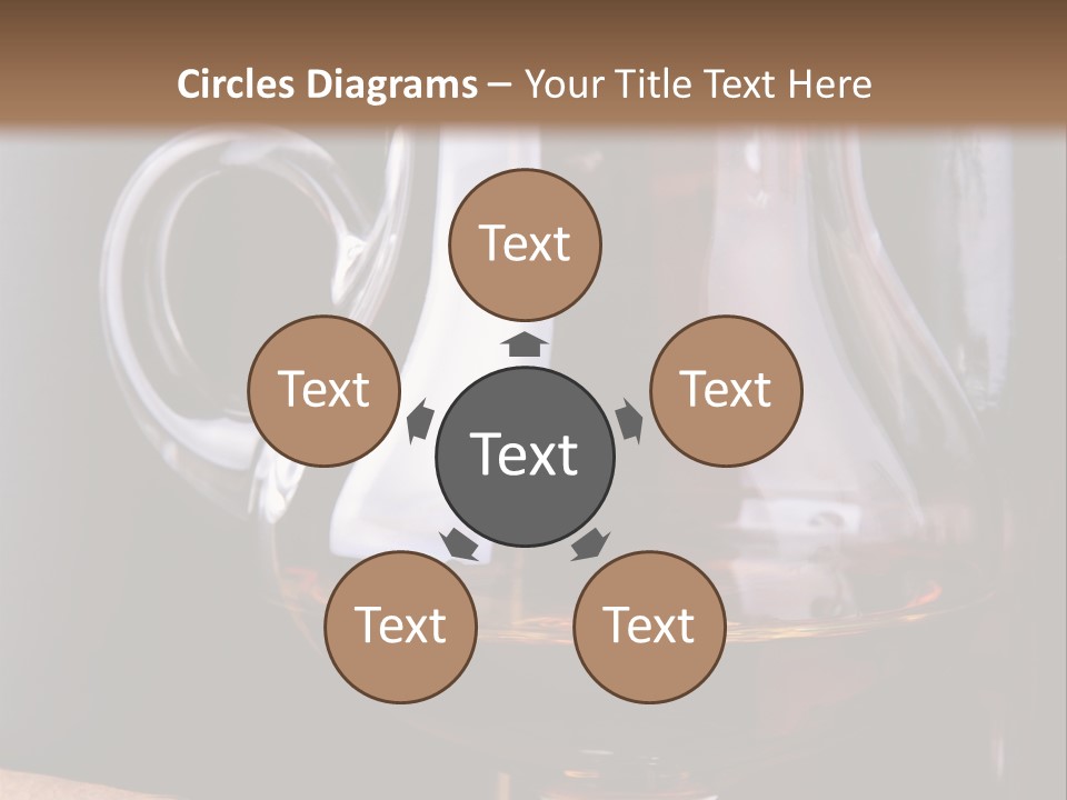 Liquor Close Up Cognac PowerPoint Template