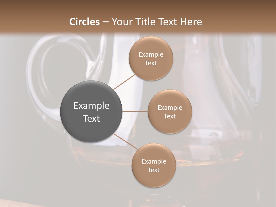 Liquor Close Up Cognac PowerPoint Template