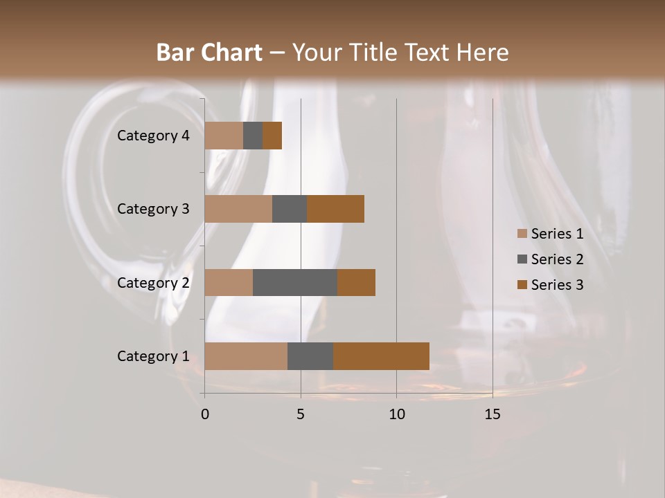 Liquor Close Up Cognac PowerPoint Template