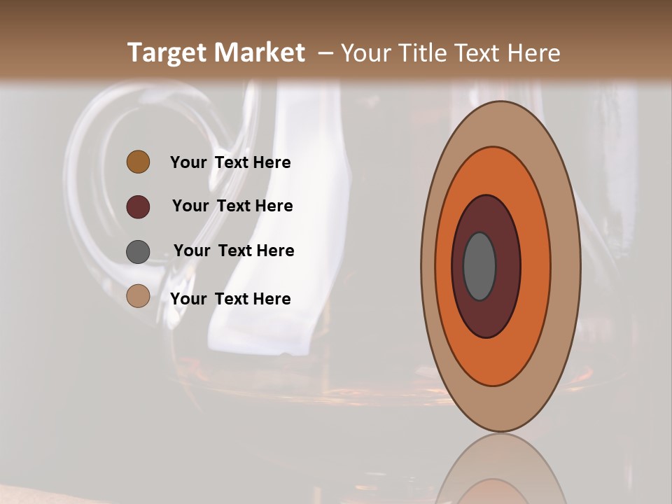 Liquor Close Up Cognac PowerPoint Template