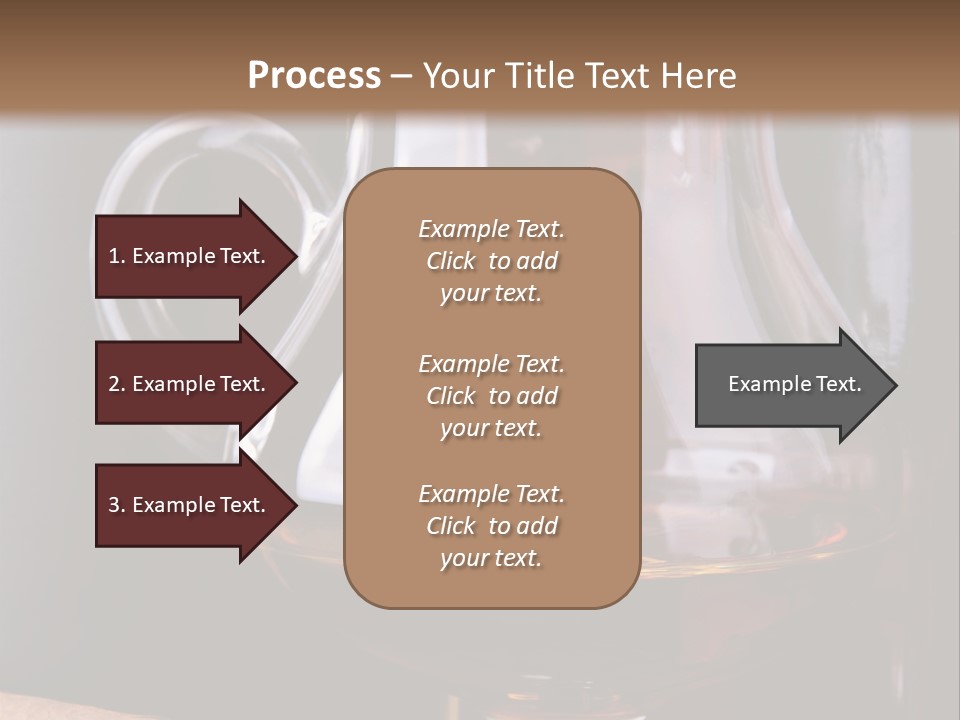 Liquor Close Up Cognac PowerPoint Template