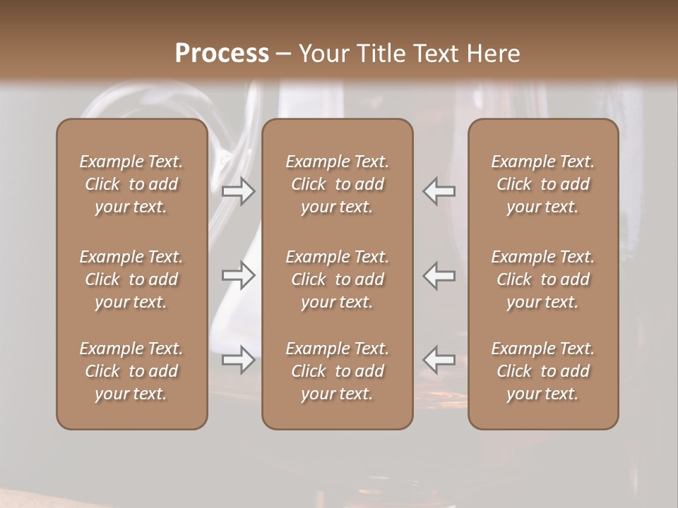 Liquor Close Up Cognac PowerPoint Template