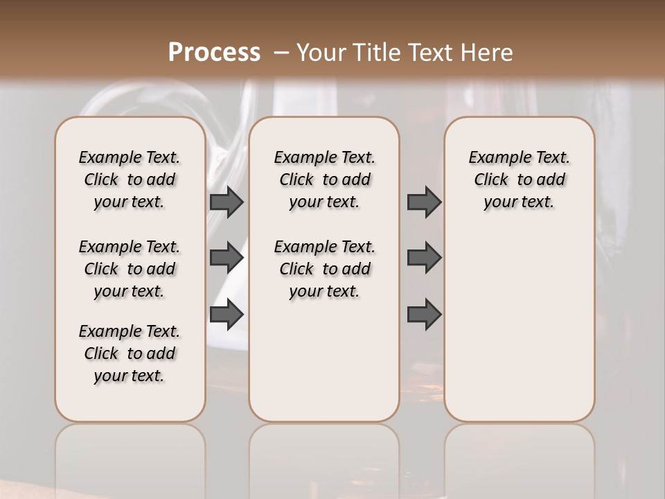 Liquor Close Up Cognac PowerPoint Template
