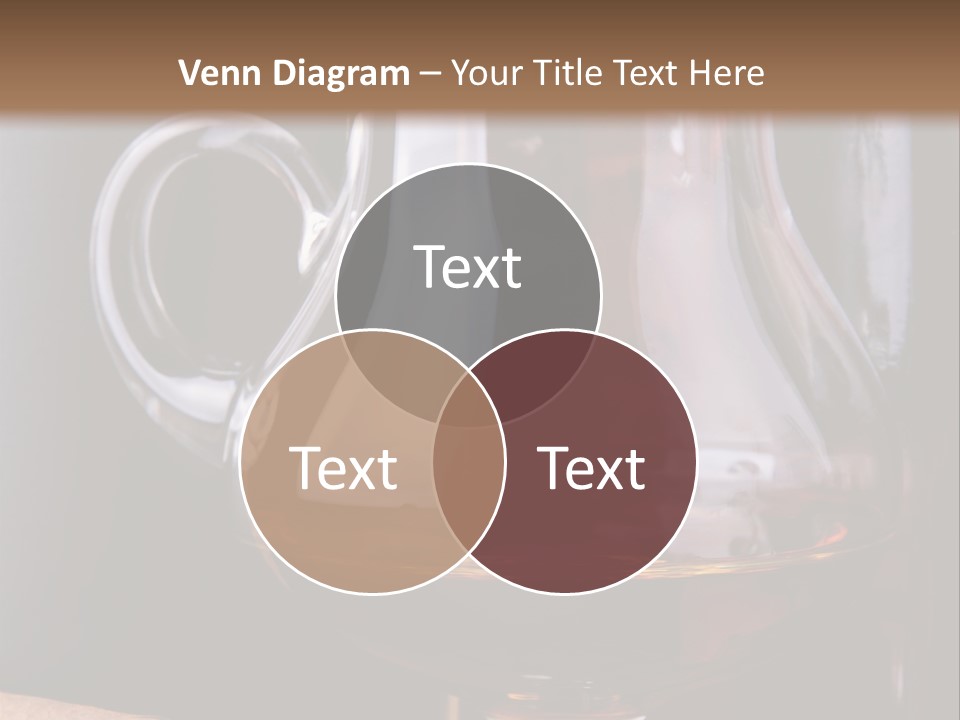 Liquor Close Up Cognac PowerPoint Template