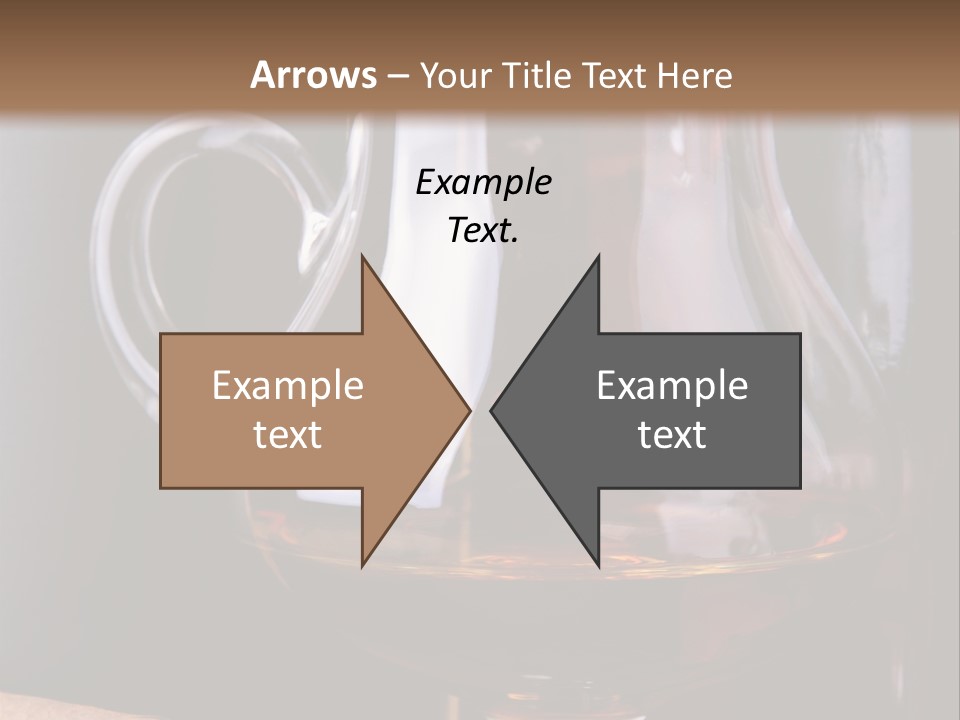 Liquor Close Up Cognac PowerPoint Template