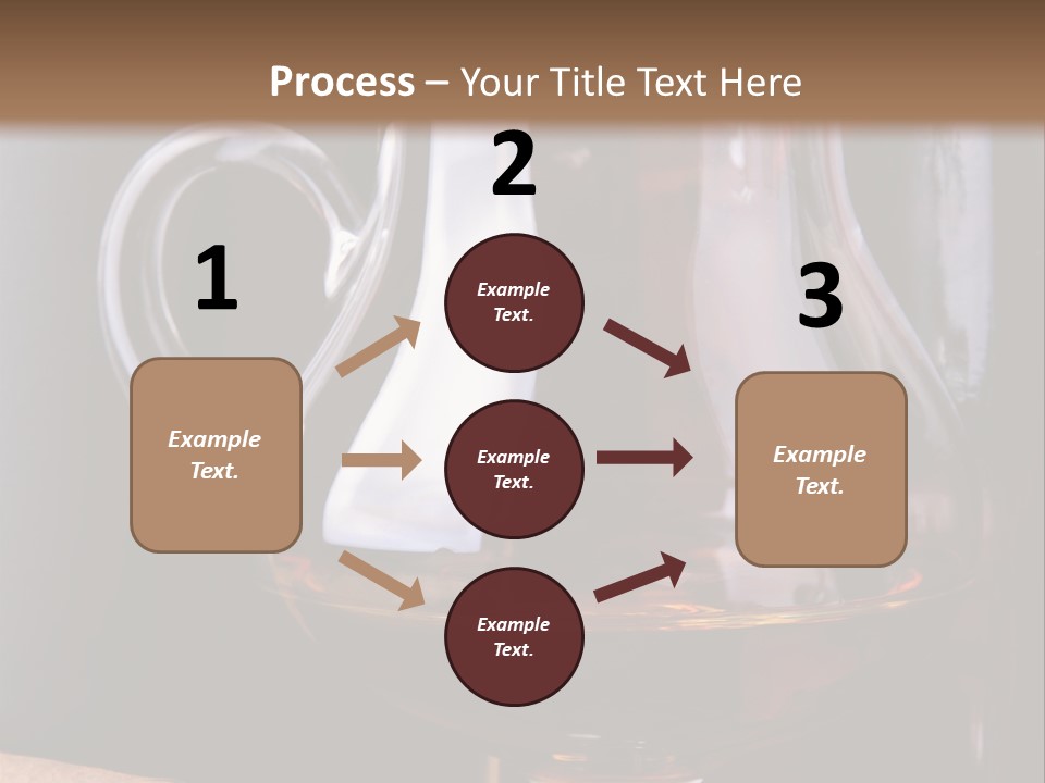 Liquor Close Up Cognac PowerPoint Template