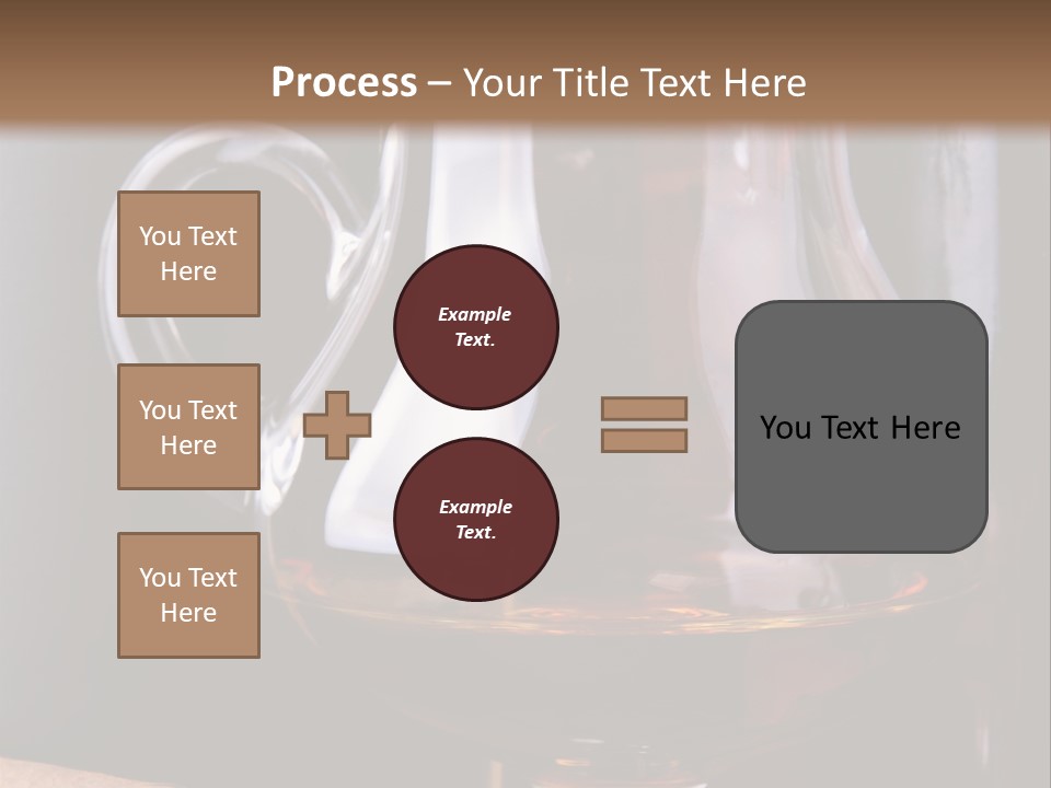 Liquor Close Up Cognac PowerPoint Template