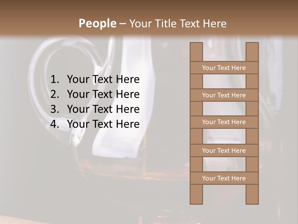 Liquor Close Up Cognac PowerPoint Template