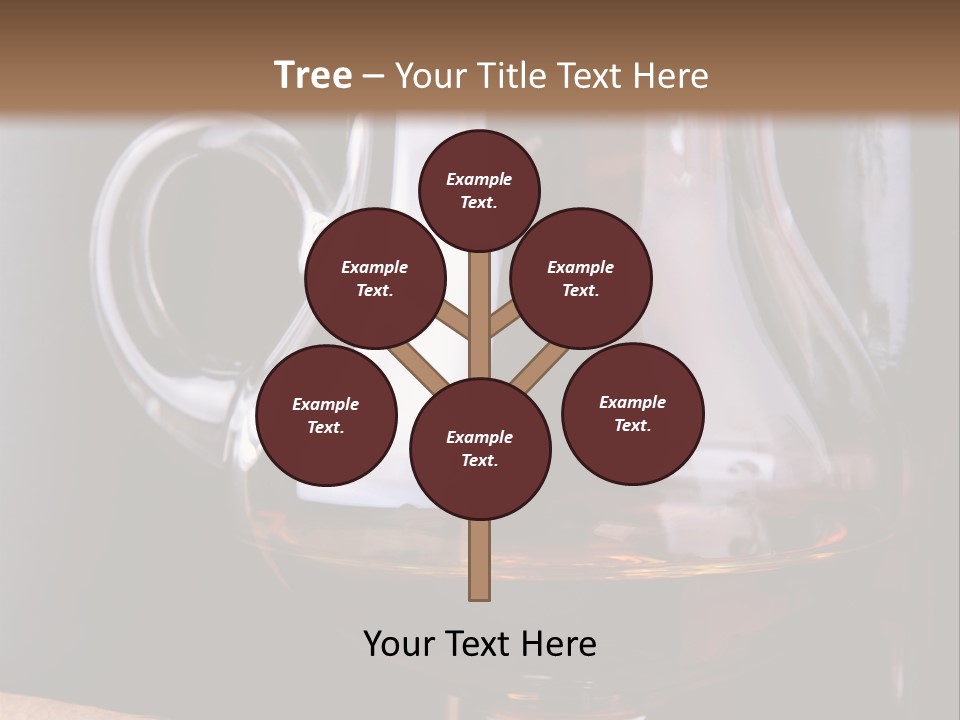Liquor Close Up Cognac PowerPoint Template