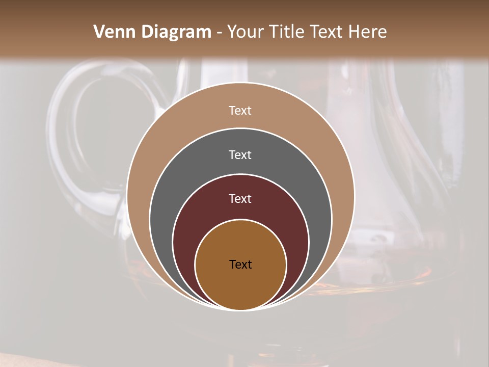 Liquor Close Up Cognac PowerPoint Template
