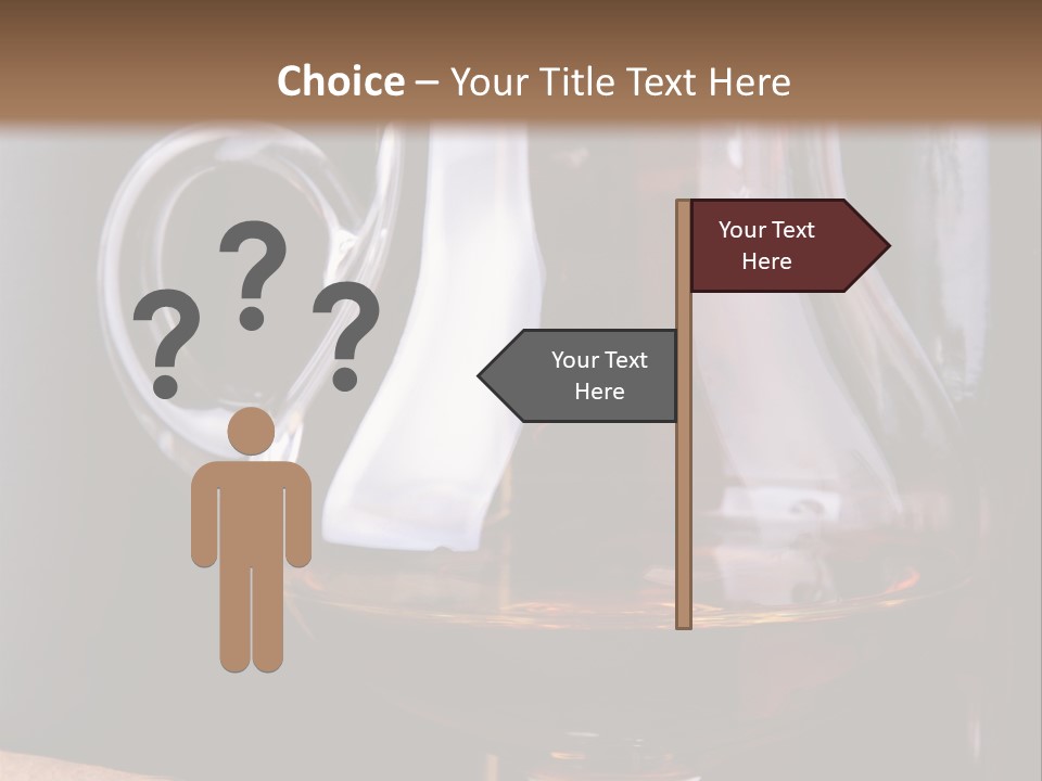 Liquor Close Up Cognac PowerPoint Template