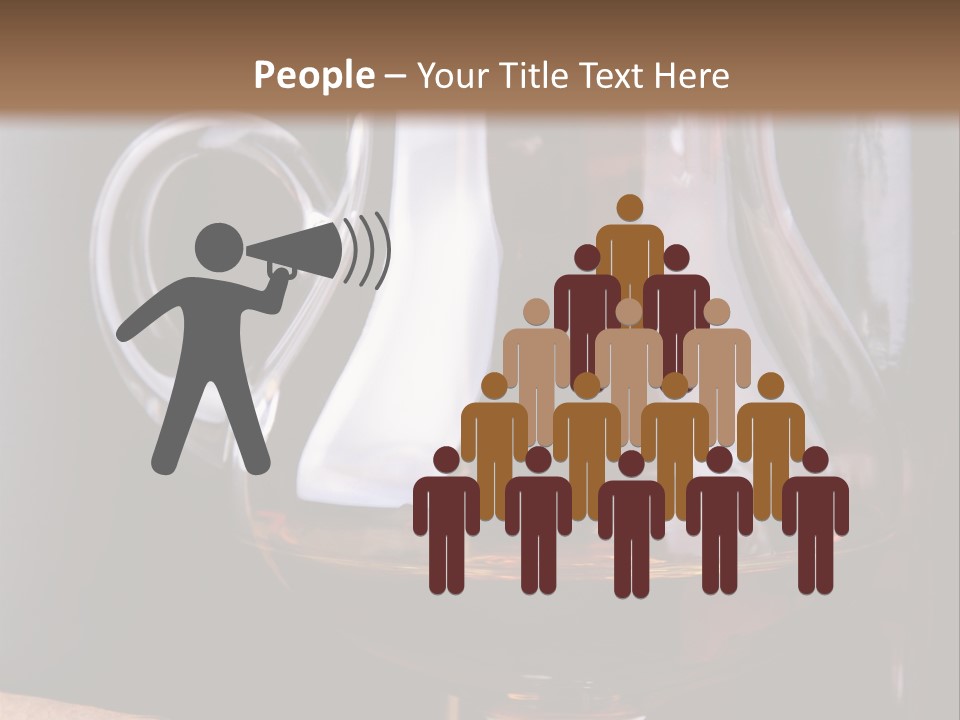 Liquor Close Up Cognac PowerPoint Template