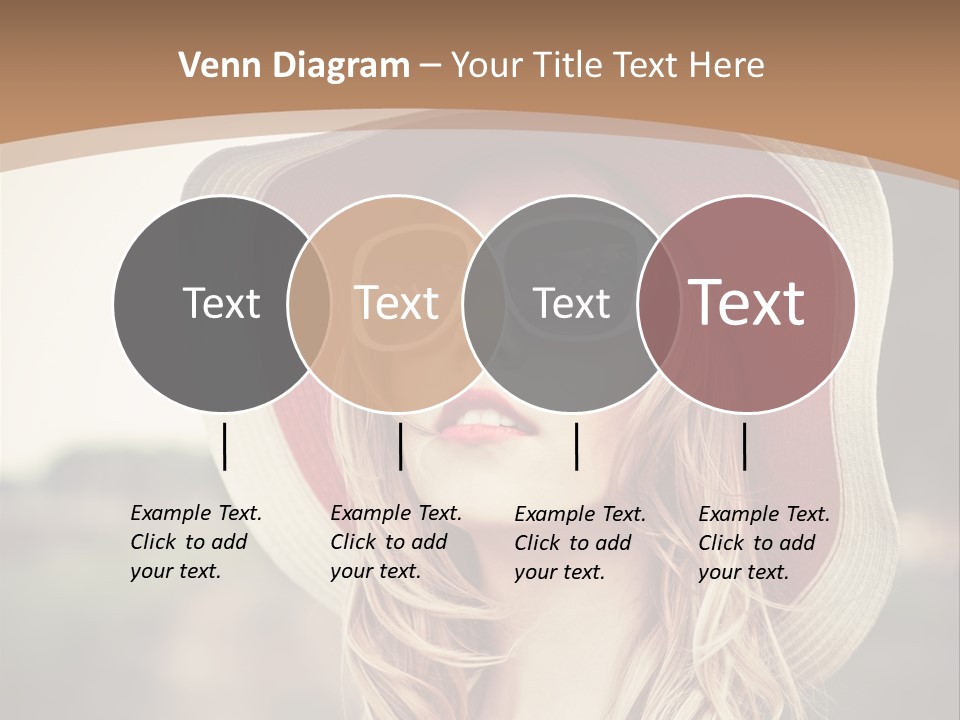 Hot Woman Water PowerPoint Template