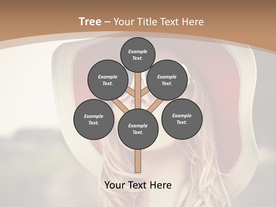 Hot Woman Water PowerPoint Template