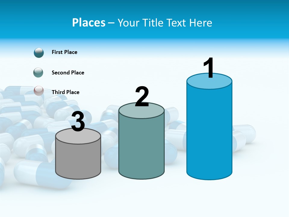 Painkiller Close Up Medicament PowerPoint Template