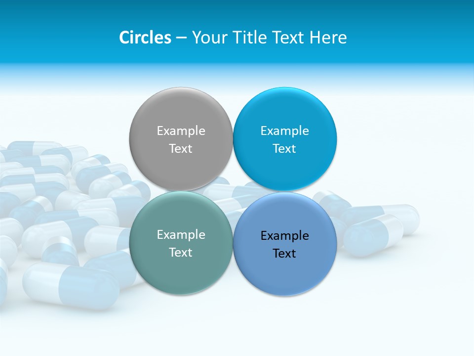 Painkiller Close Up Medicament PowerPoint Template