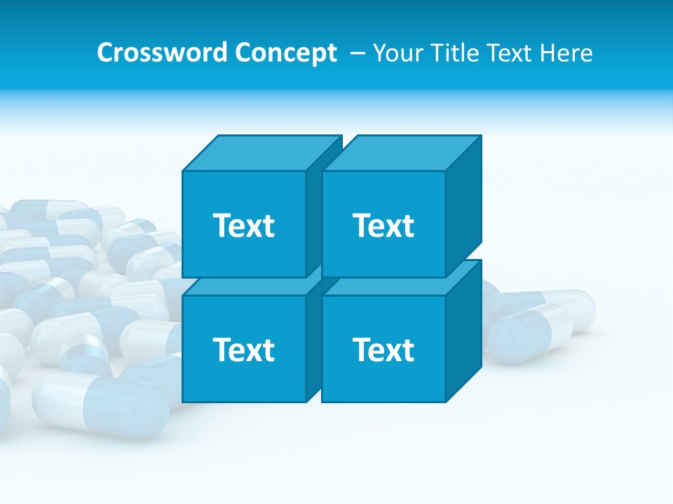 Painkiller Close Up Medicament PowerPoint Template