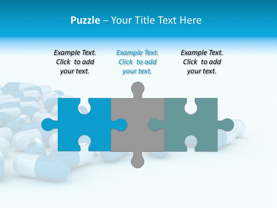 Painkiller Close Up Medicament PowerPoint Template