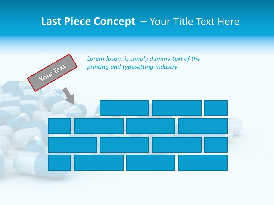 Painkiller Close Up Medicament PowerPoint Template