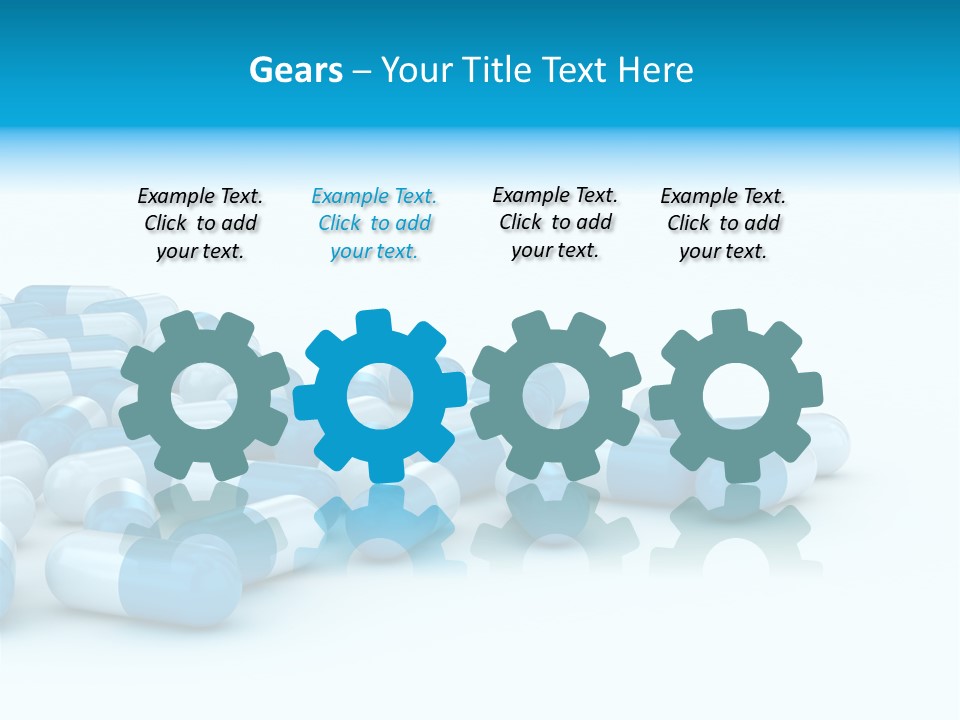 Painkiller Close Up Medicament PowerPoint Template