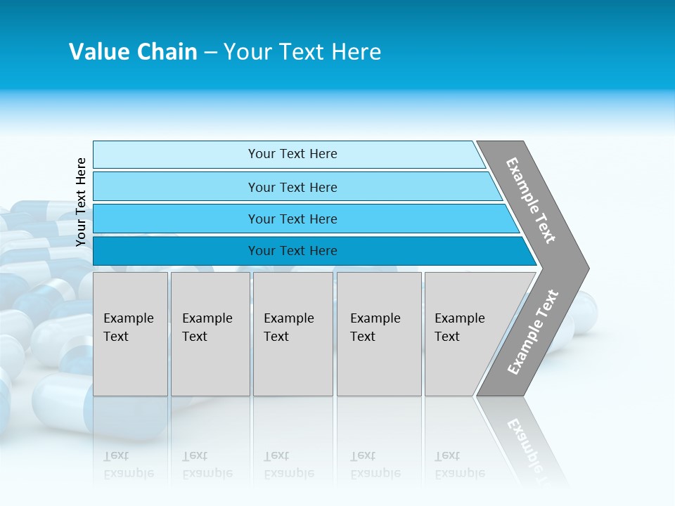 Painkiller Close Up Medicament PowerPoint Template