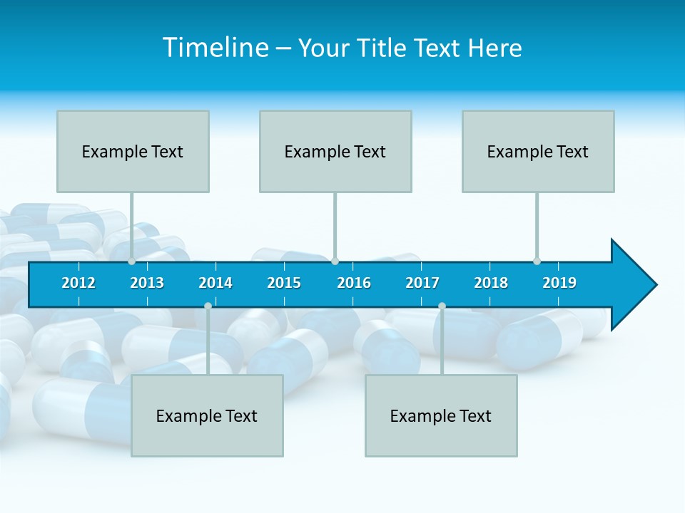 Painkiller Close Up Medicament PowerPoint Template