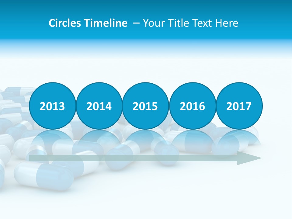 Painkiller Close Up Medicament PowerPoint Template