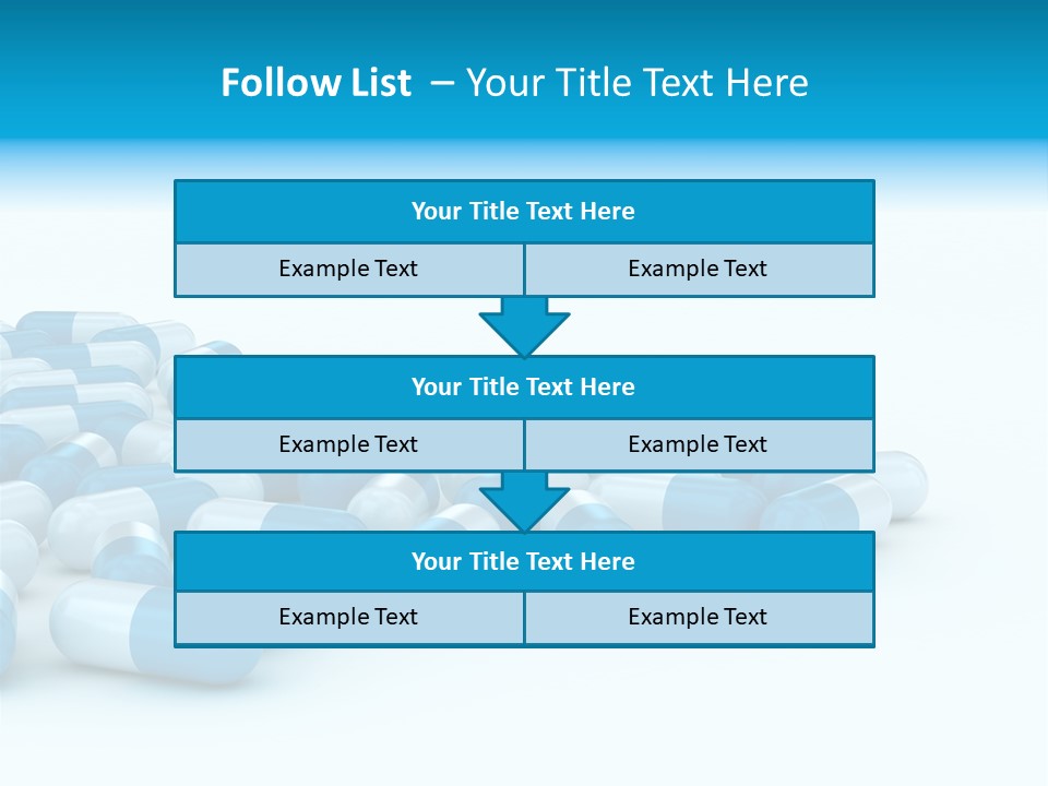 Painkiller Close Up Medicament PowerPoint Template