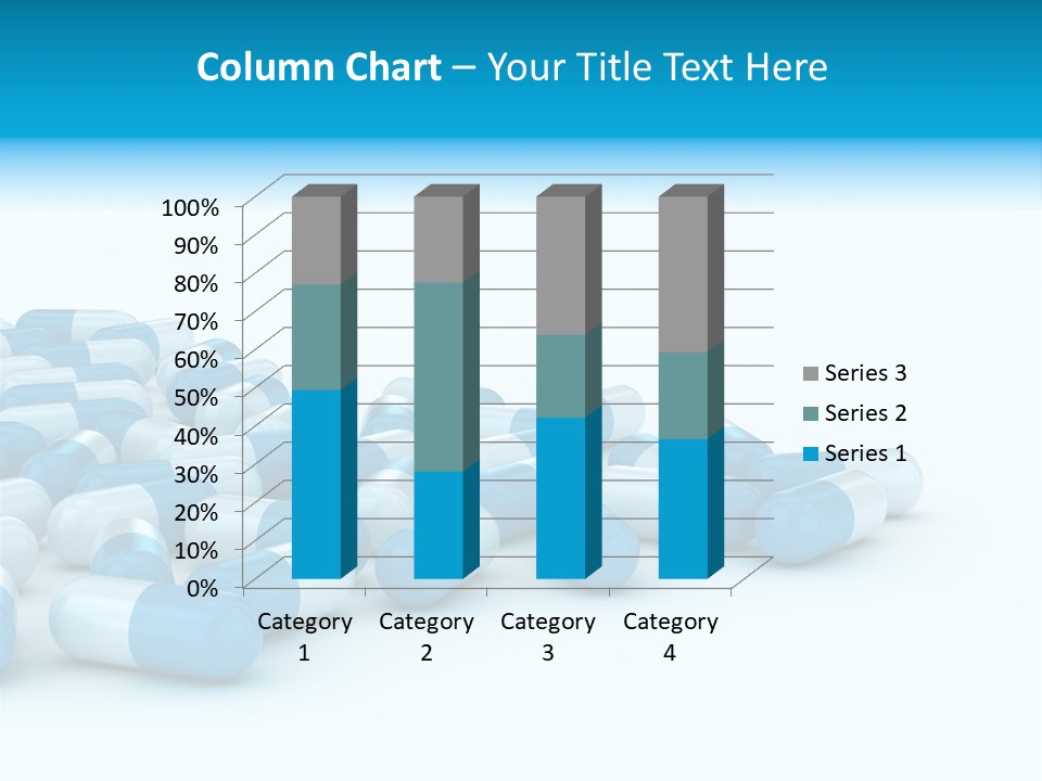 Painkiller Close Up Medicament PowerPoint Template