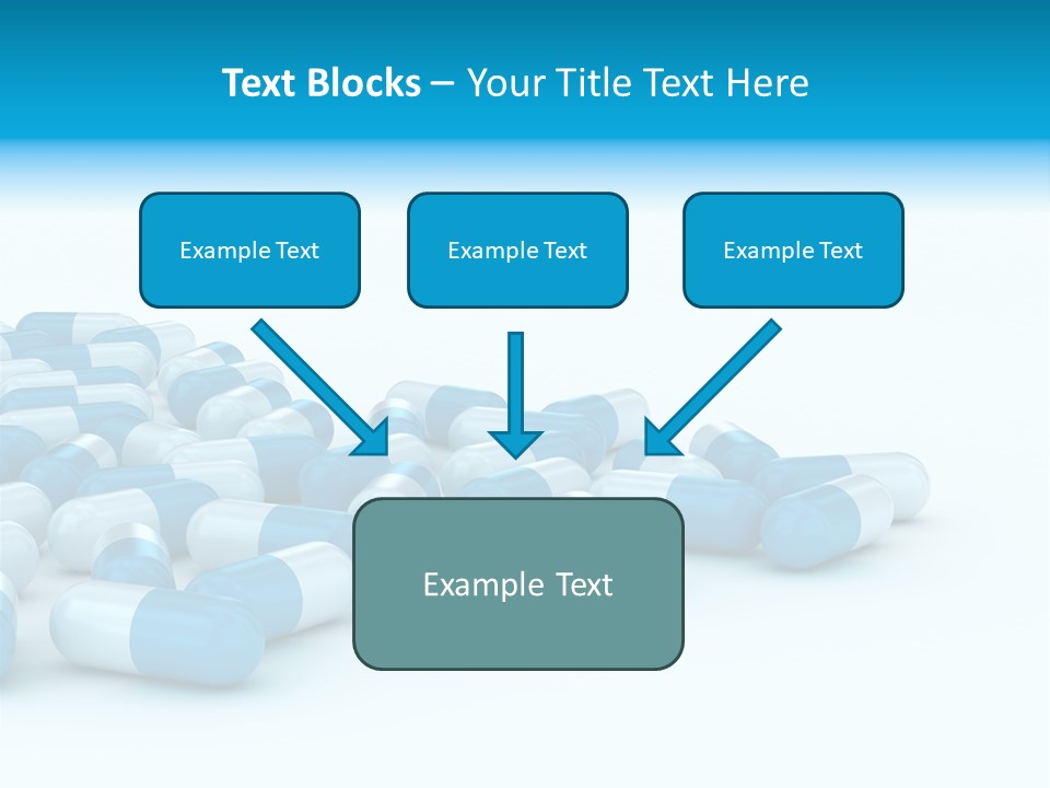 Painkiller Close Up Medicament PowerPoint Template