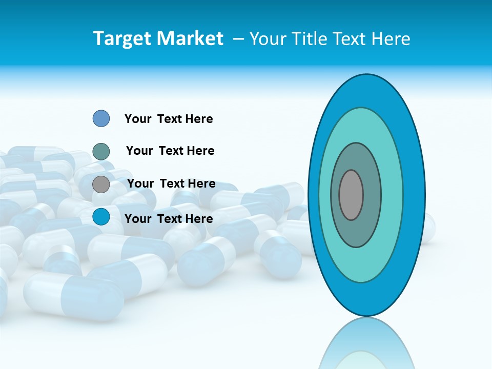 Painkiller Close Up Medicament PowerPoint Template