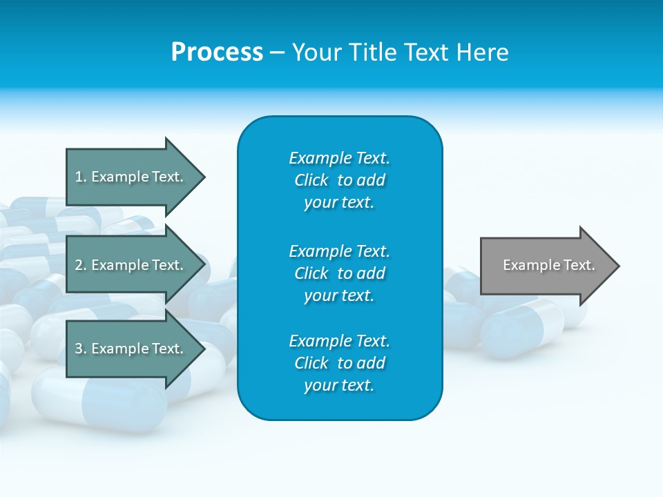 Painkiller Close Up Medicament PowerPoint Template