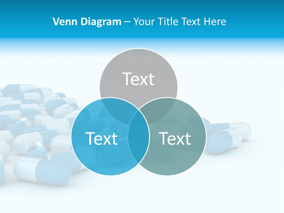 Painkiller Close Up Medicament PowerPoint Template