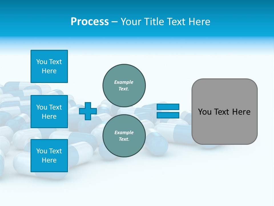 Painkiller Close Up Medicament PowerPoint Template