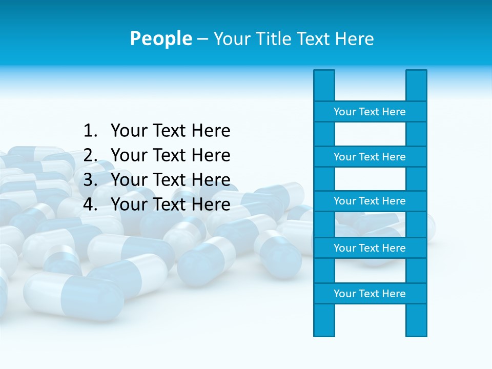 Painkiller Close Up Medicament PowerPoint Template