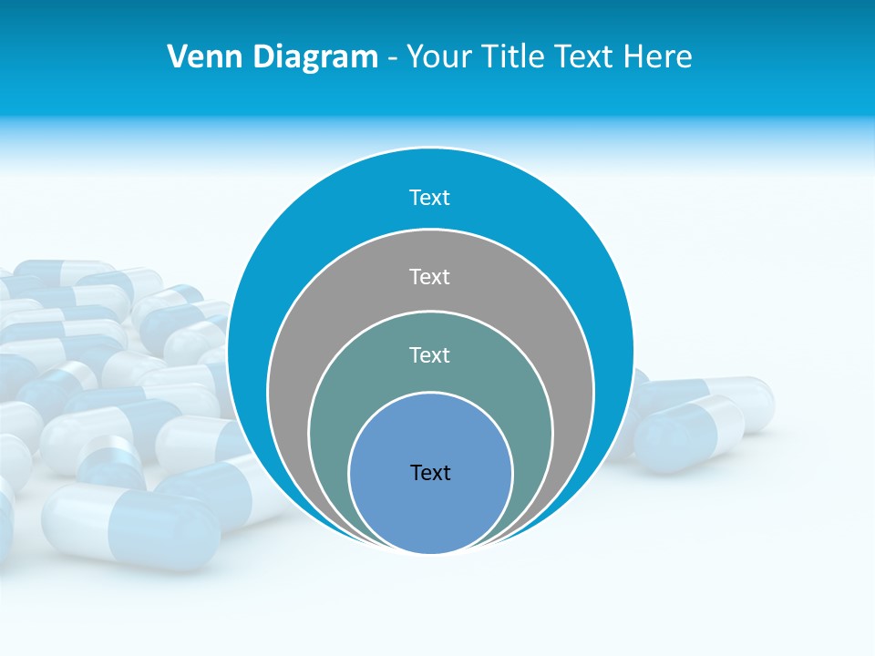 Painkiller Close Up Medicament PowerPoint Template