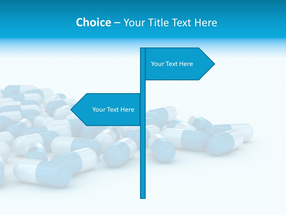 Painkiller Close Up Medicament PowerPoint Template