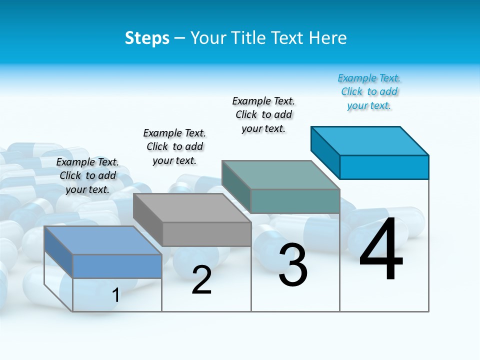 Painkiller Close Up Medicament PowerPoint Template