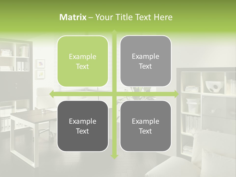 Interior Structure Apartment PowerPoint Template