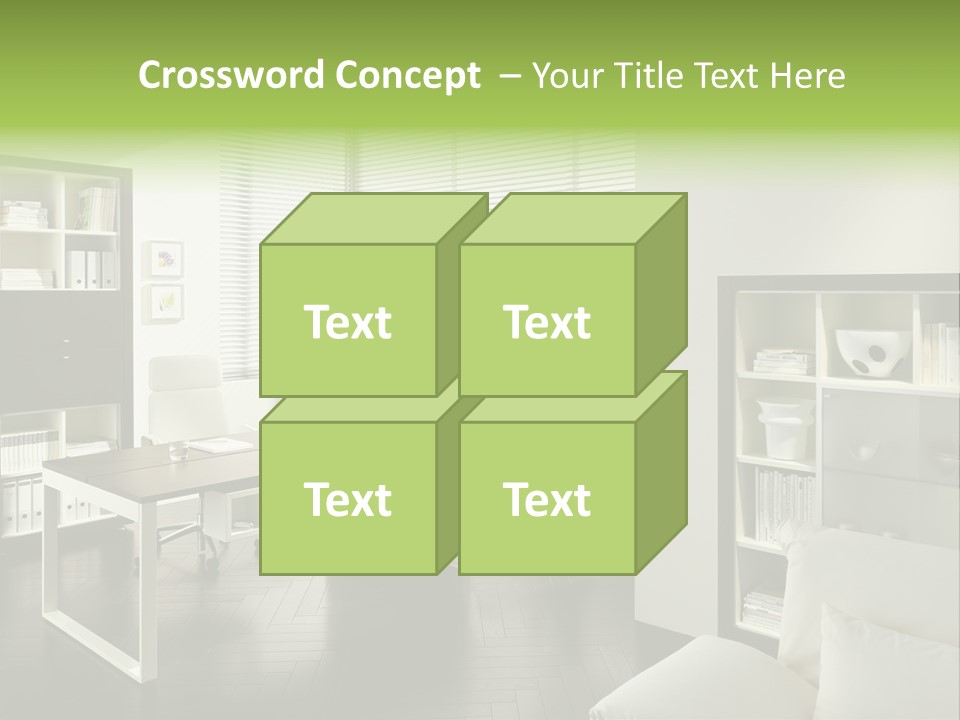 Interior Structure Apartment PowerPoint Template