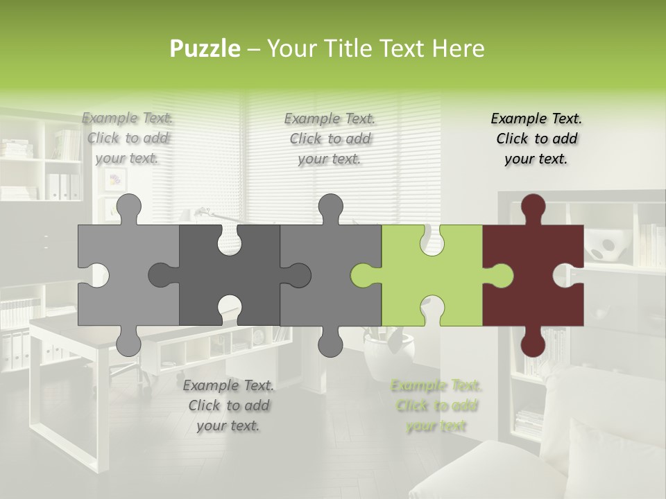 Interior Structure Apartment PowerPoint Template