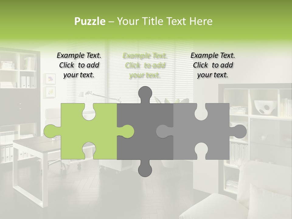 Interior Structure Apartment PowerPoint Template