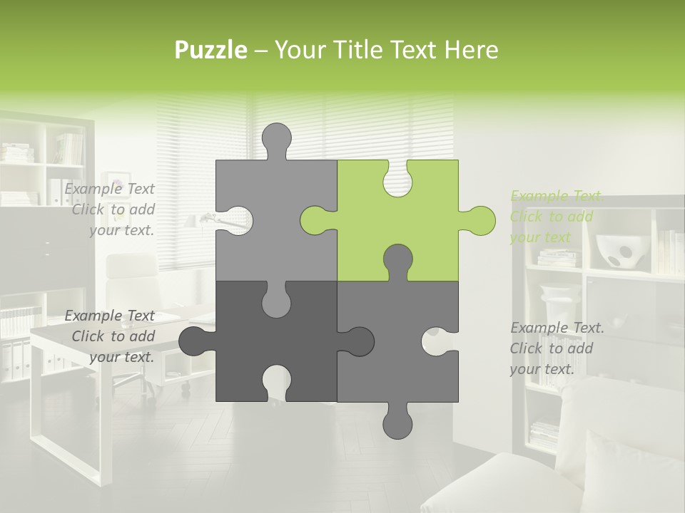 Interior Structure Apartment PowerPoint Template