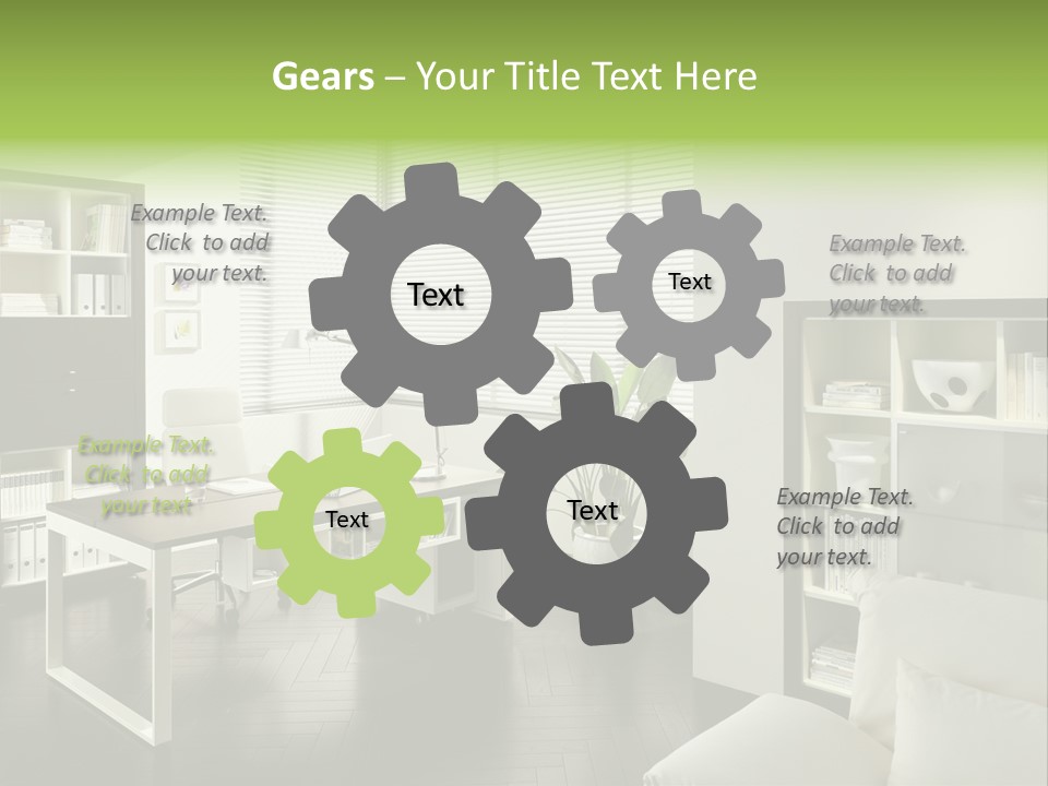 Interior Structure Apartment PowerPoint Template