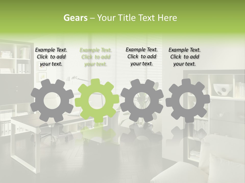 Interior Structure Apartment PowerPoint Template