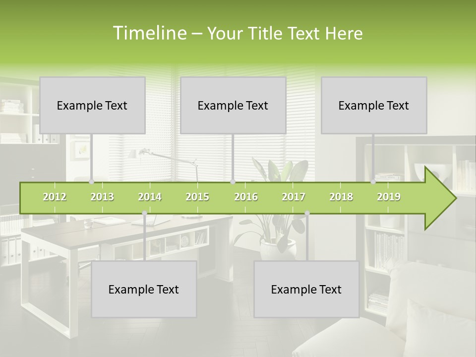 Interior Structure Apartment PowerPoint Template